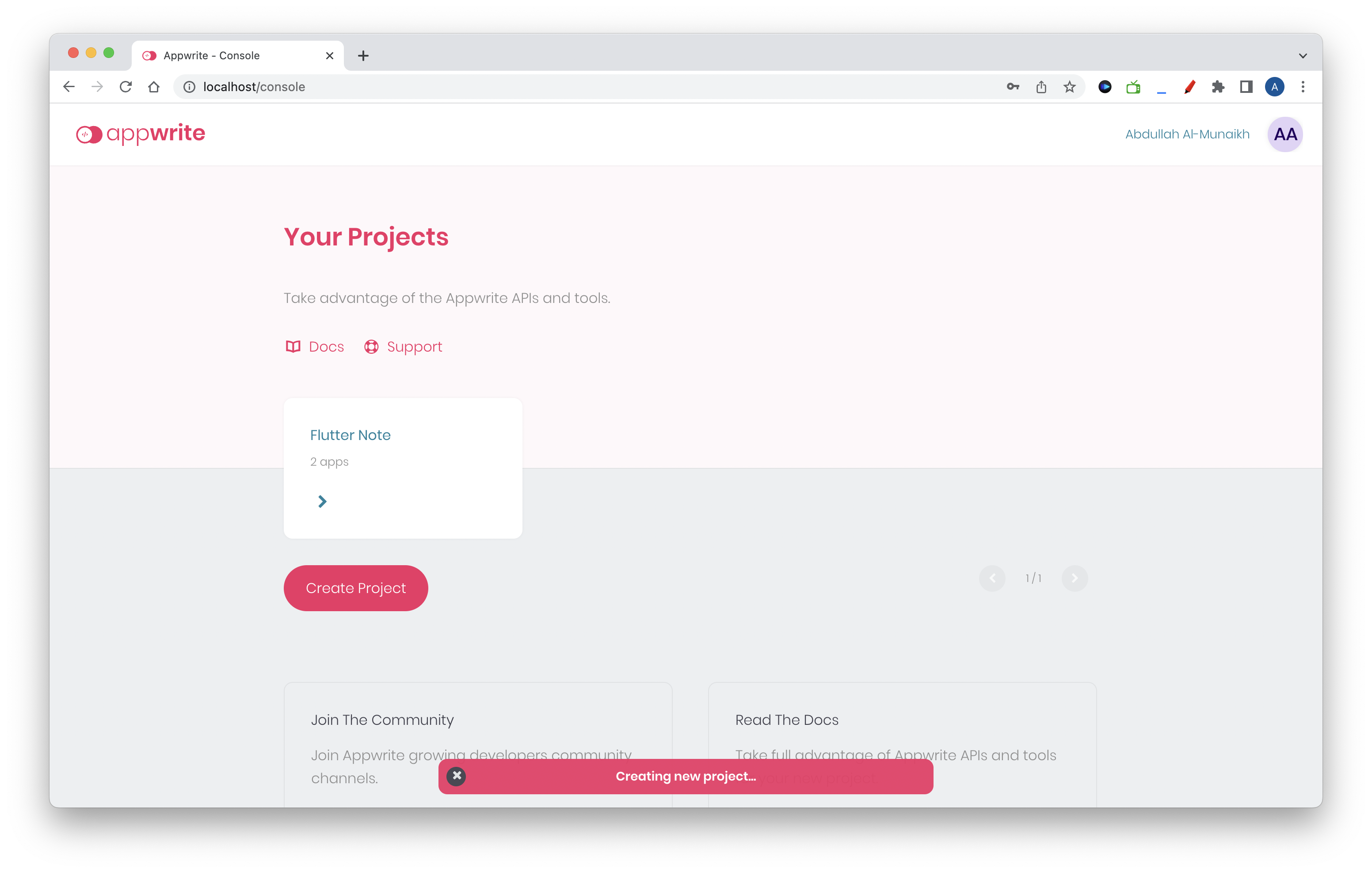 🐛 Bug Report: The color of the message shown when creating a new ...