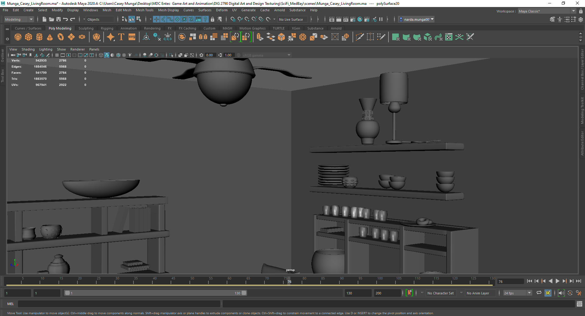 Livign room 3 - Maya