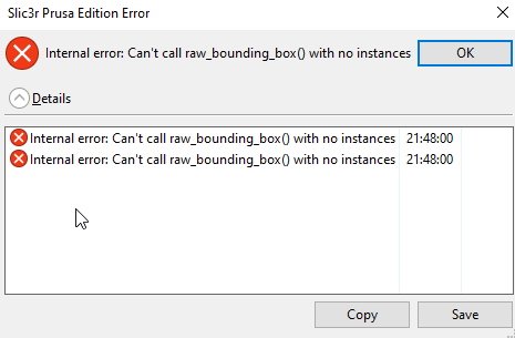 Slic3r crashes if the user deletes all the models while in layer ...