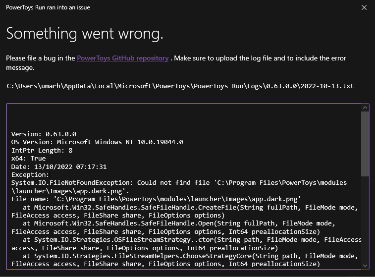 App.dark.png missing · Issue #21208 · microsoft/PowerToys · GitHub