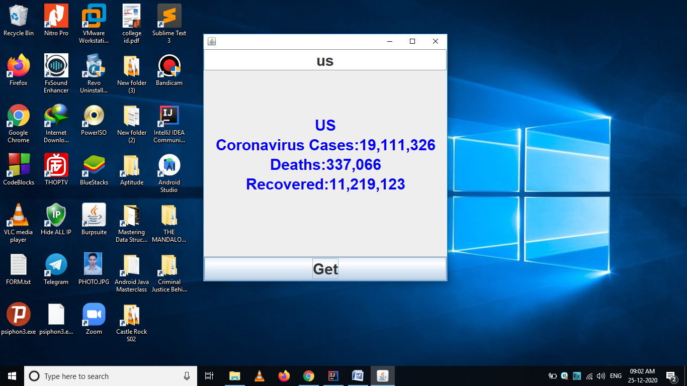 Java De Corona GitHub - myselfatul/CoronaStatusApp: It is a Java based project. It ...