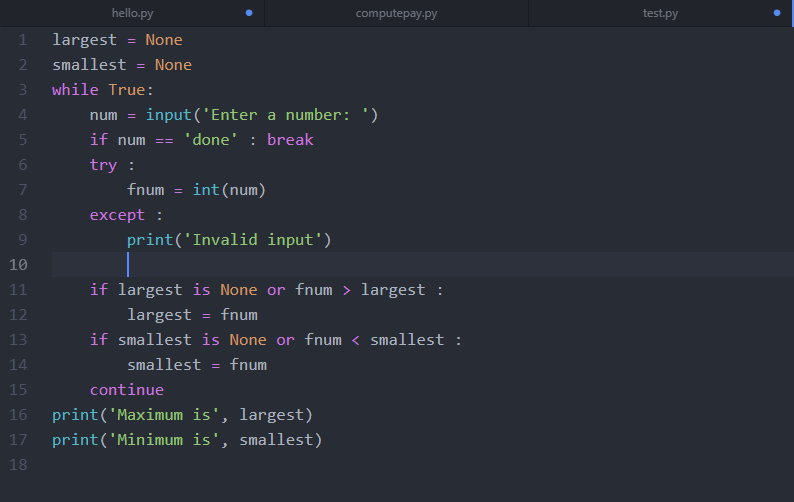Write a program that repeatedly prompts a user for integer numbers ...