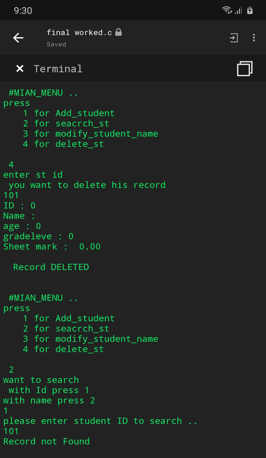 GitHub - ahmdmusa/Record-Students-Data: Record Students Data project ...
