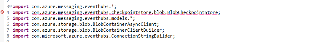 BlobCheckpointStore import issue with latest version of Java · Issue ...
