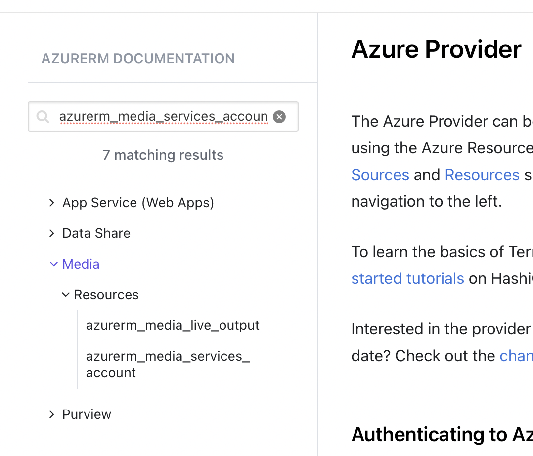 The provider hashicorp/azurerm does not support data source "azurerm