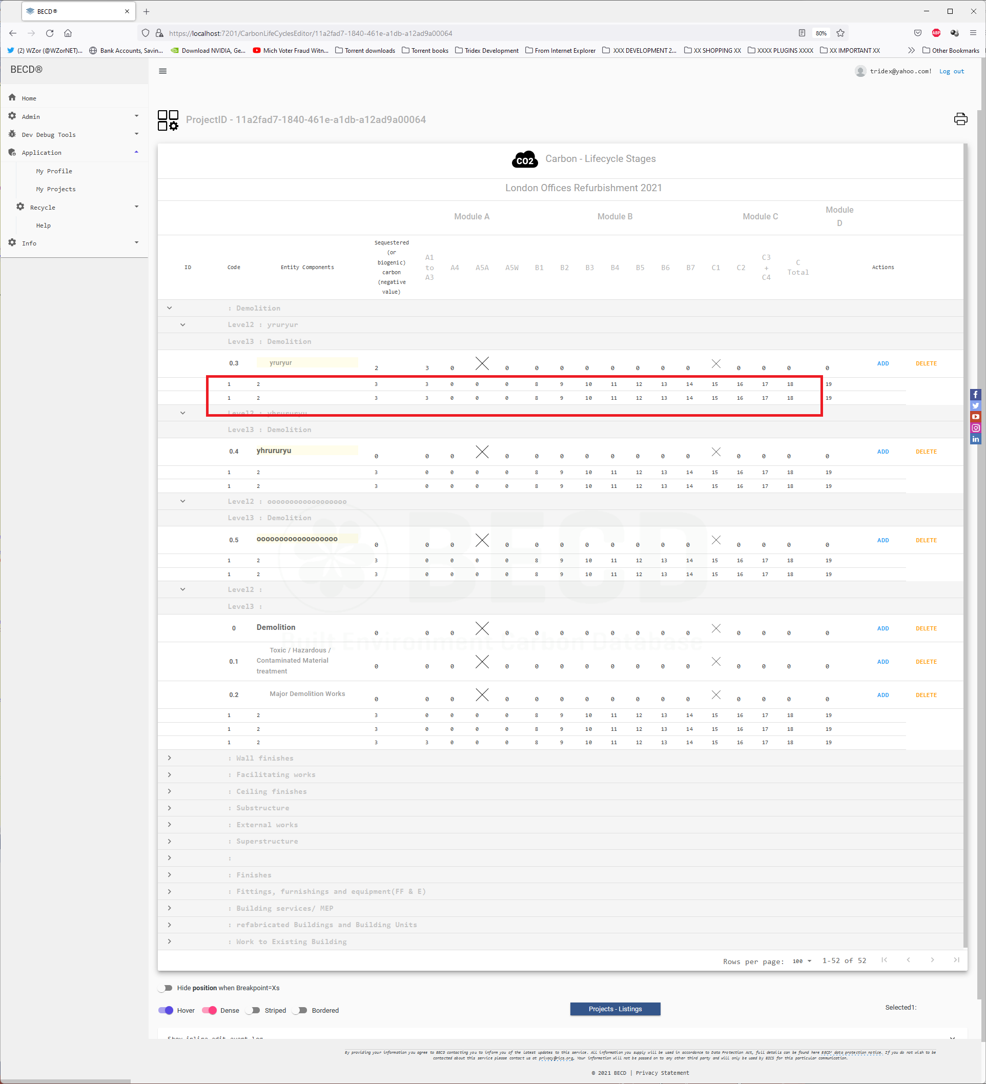 When using grouping and **GroupFooter , I am getting double rows of ...