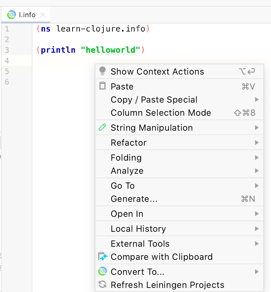 [Bug]: Context menu in editor does not have run file menu item · Issue ...