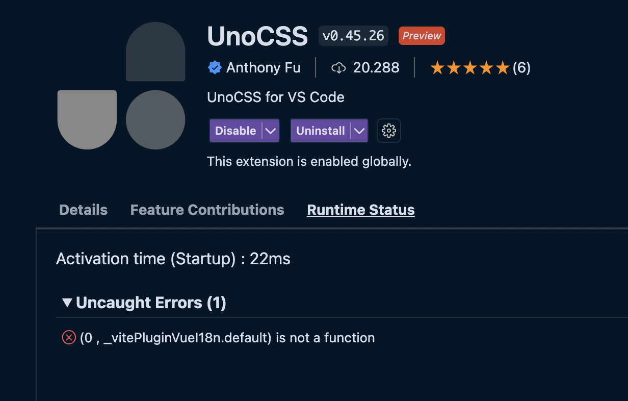 VsCode Extension Not Work (Still Not Work) · Issue #1683 · unocss ...