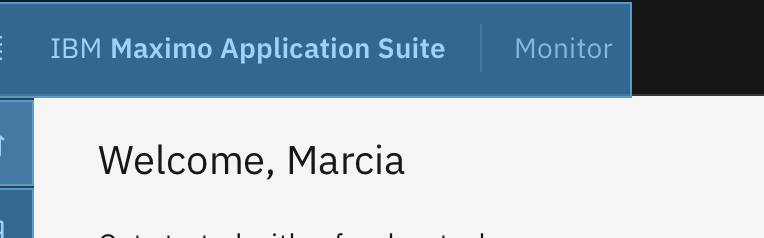 [Header] Need an ability to add a subtitle for Maximo Application Suite ...