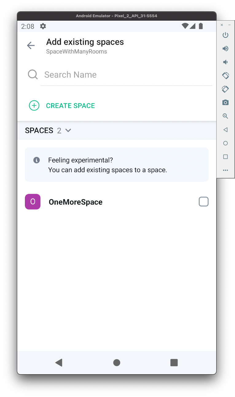 space add space