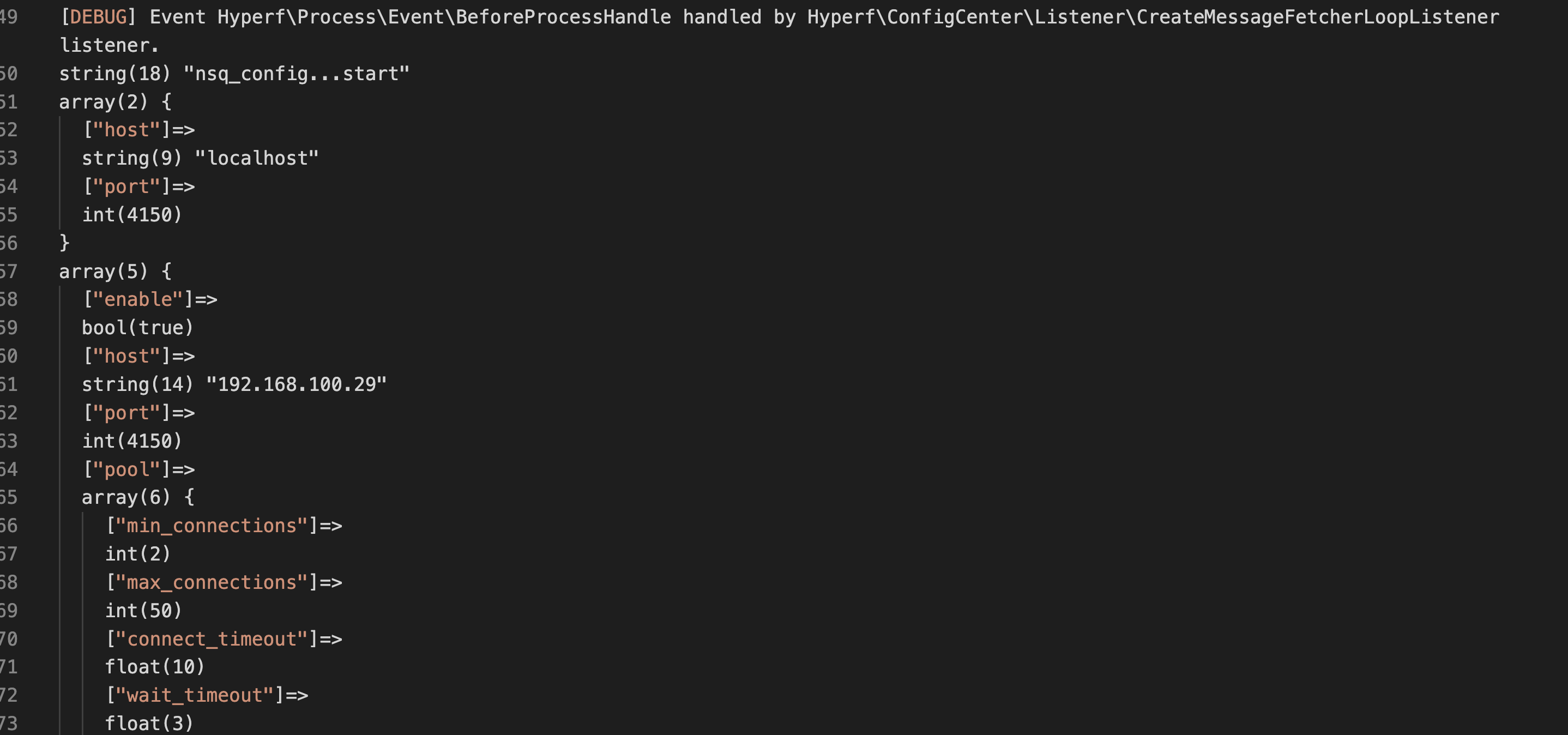 [BUG] nsq消费者获取不到etcd配置中心的最新配置 · Issue #4708 · hyperf/hyperf · GitHub