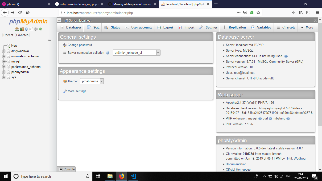 Missing whitespace in User accounts overview · Issue #14807 ...