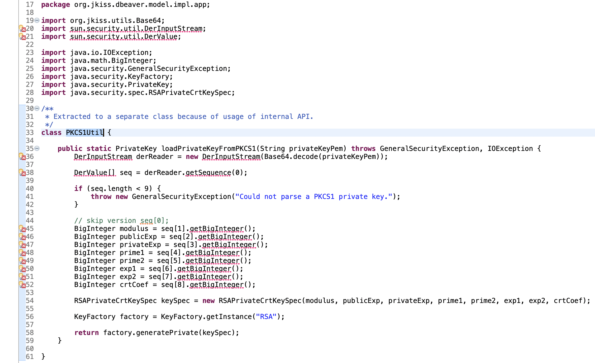 When setting up the development environment on mac · dbeaver ...