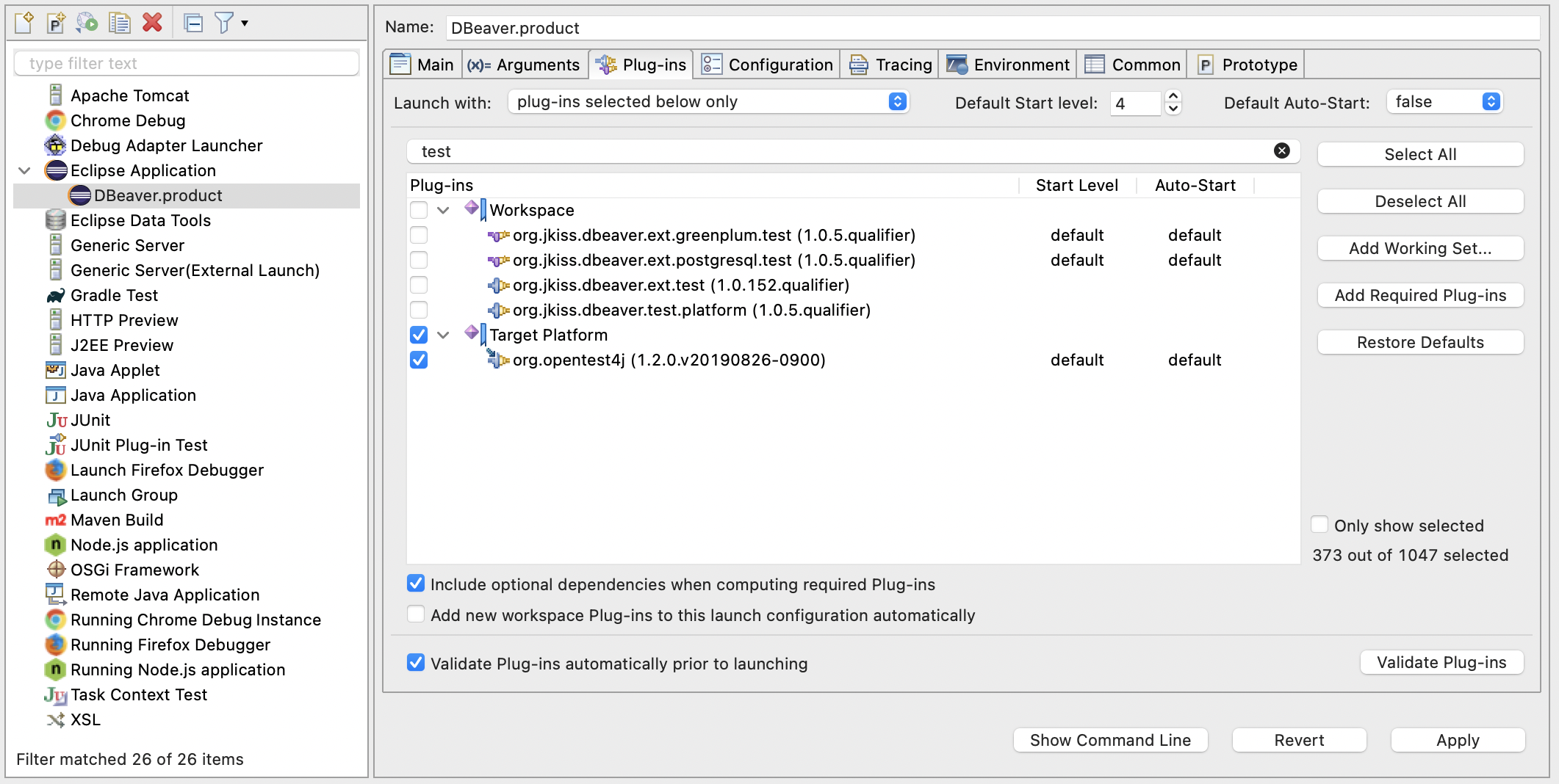When setting up the development environment on mac · dbeaver ...