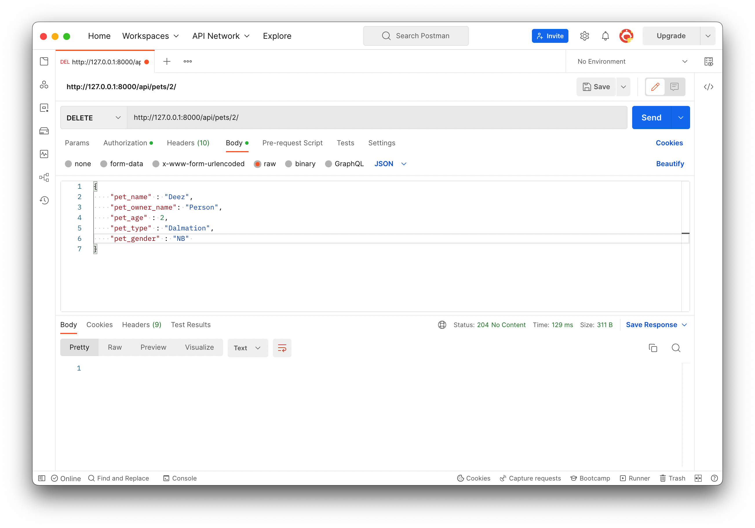 GitHub ironnicko/petstoreAPI