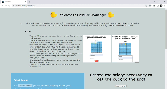 GitHub - Team-PST/flexduck-challenge: Teaching programmers how to use ...