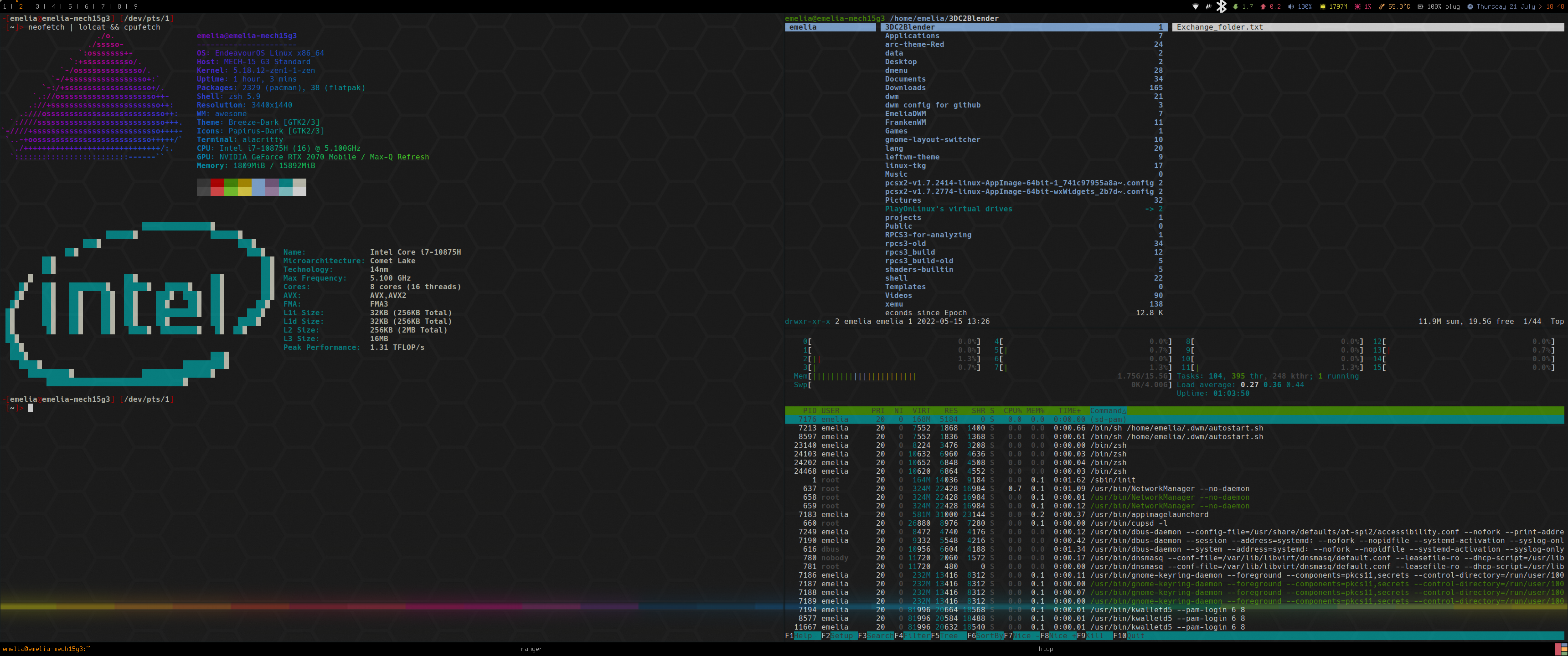 GitHub - emeliagit/Emelia-awesome: My Awesomewm config.