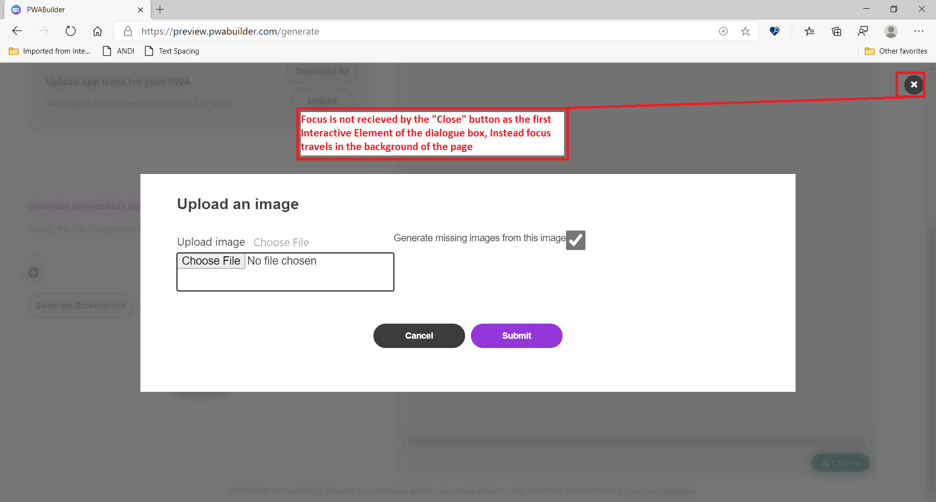 PWABuilder - Personal - Microsoft Edge 6_22_2020 2_40_52 PM