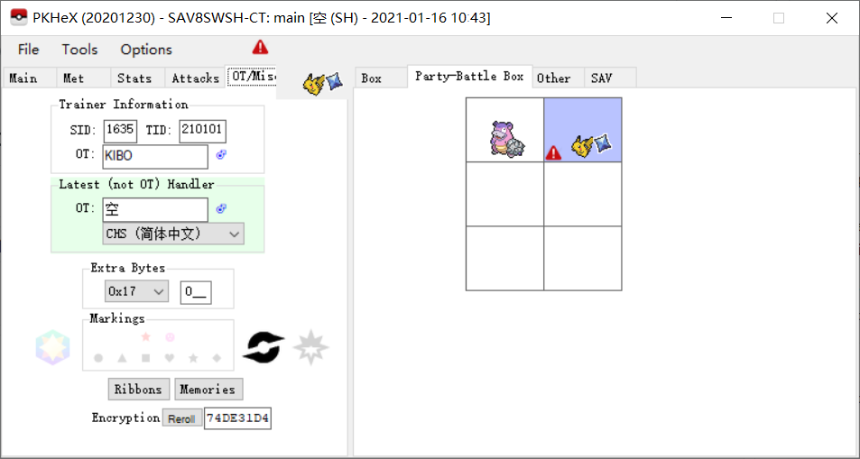 update the mystery gifts · Issue #3126 · kwsch/PKHeX · GitHub