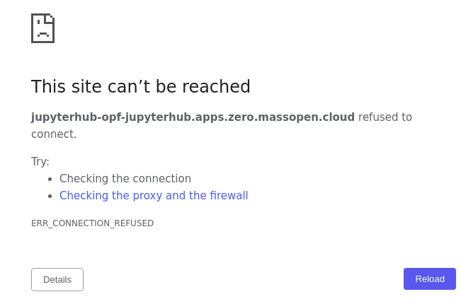 Broken link to Operate First JupyterHub in Step 1 · Issue #450 · AICoE ...