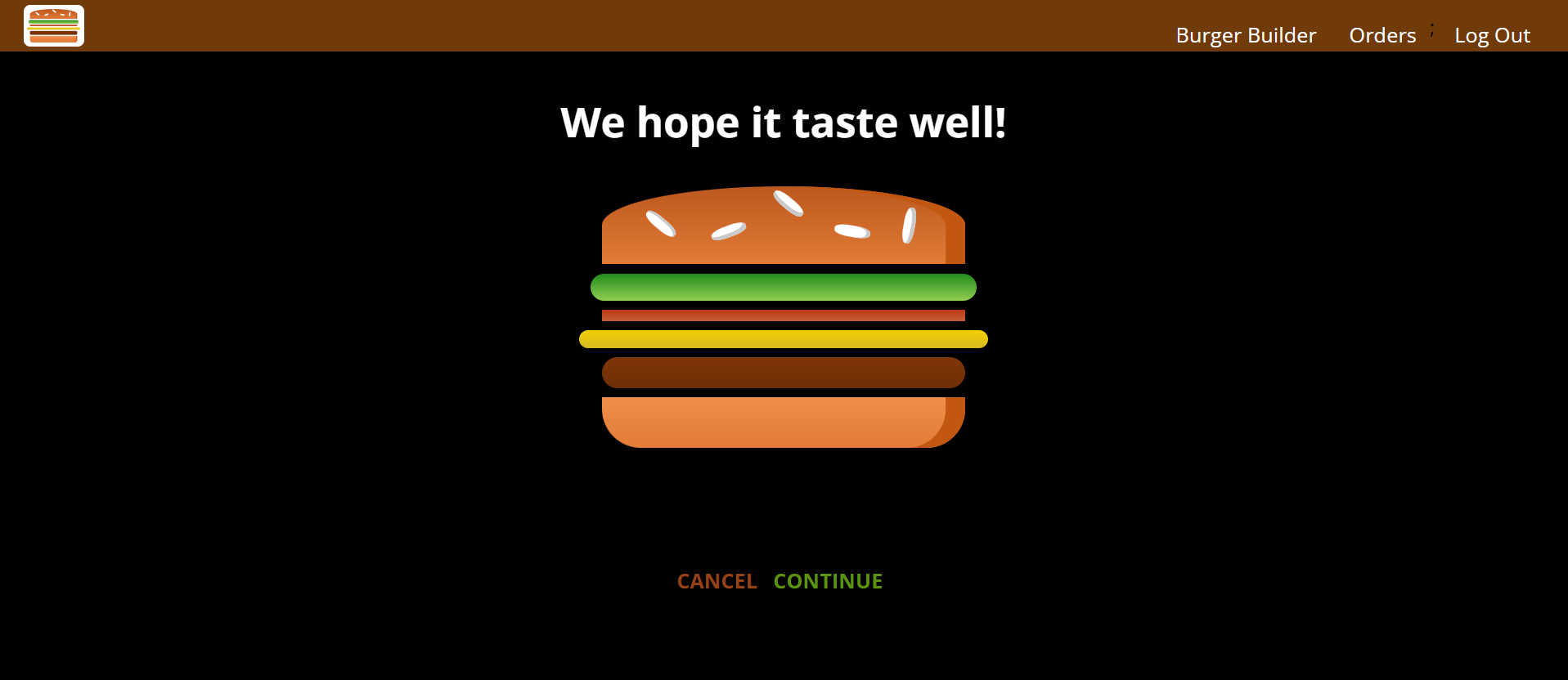 GitHub - meghaMaheshwari17/burger: Burger Builder from React JS