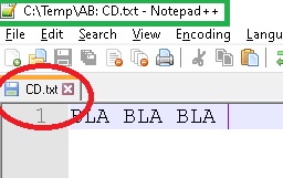 Saving a document using the colon symbol in the same led to the loss of ...