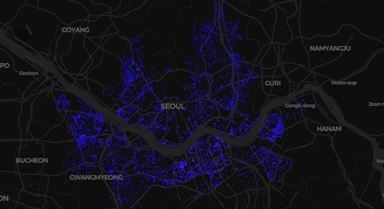 서울시아파트 매물 전수 (평당가 차원추가)