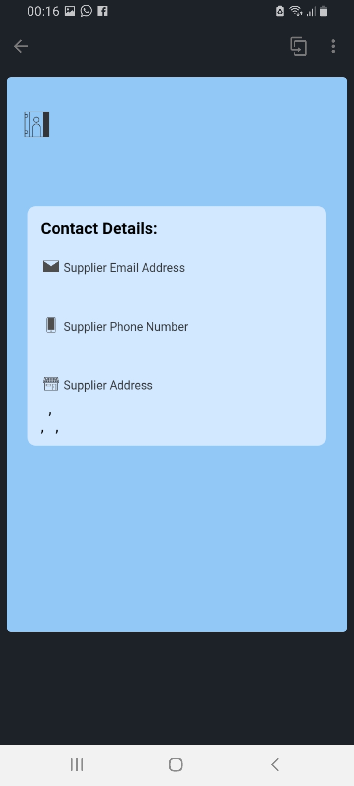 Mobile cards Data in Mobile cards not loading in the cards in mobile app [EU] · Issue 297