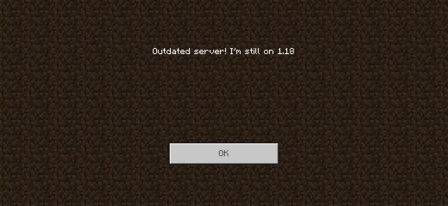 Outdated server · Issue #2357 · GeyserMC/Geyser · GitHub