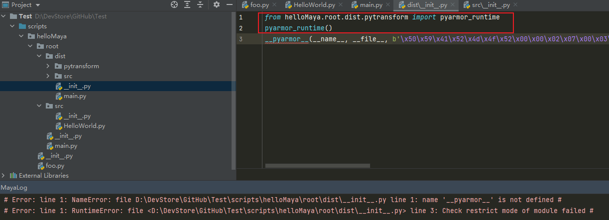 bootstrap code cause "Check restrict mode failed" · Issue #638 ...