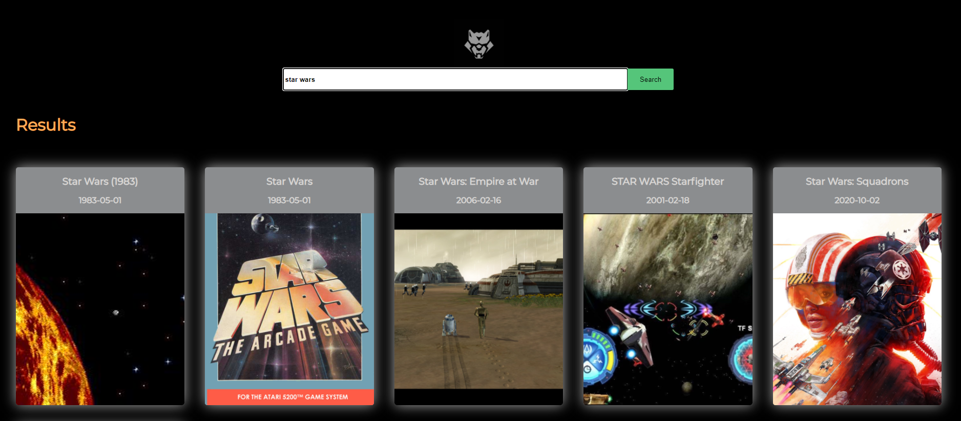 GitHub - EvyatarYagoni/react-video-games