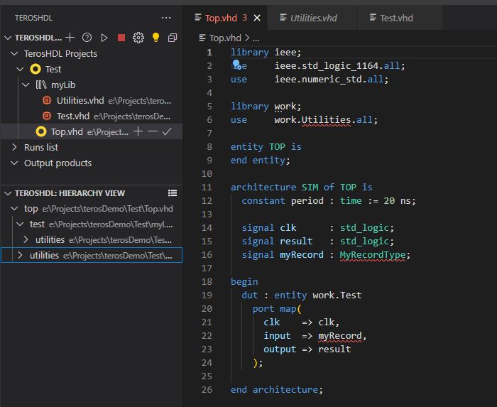 Hierarchy Viewer ignores library names that aren't named "work" (VHDL ...