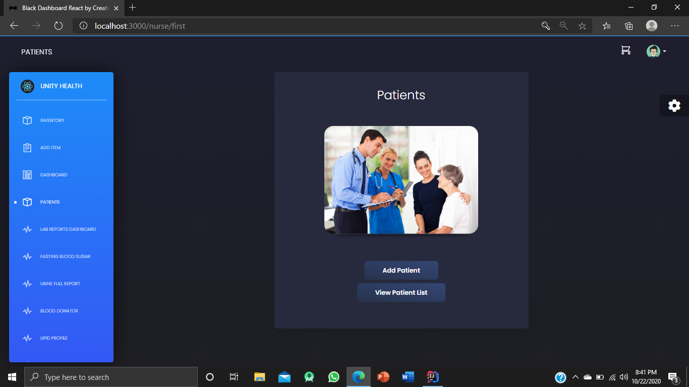 GitHub - ShehaniWageesha/ITP-Patient-Management: Patient Management ...