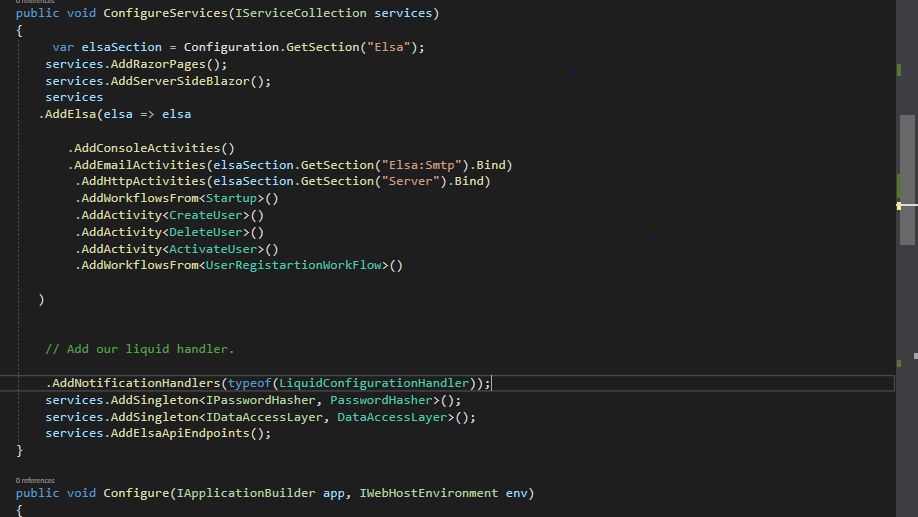 Elsa workflow issue Could not load type 'Elsa.Metadata ...