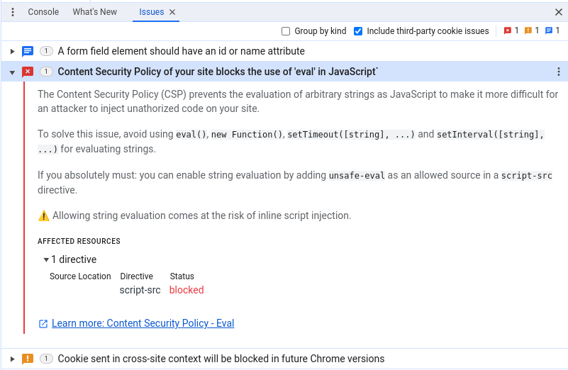 Content Security Policy