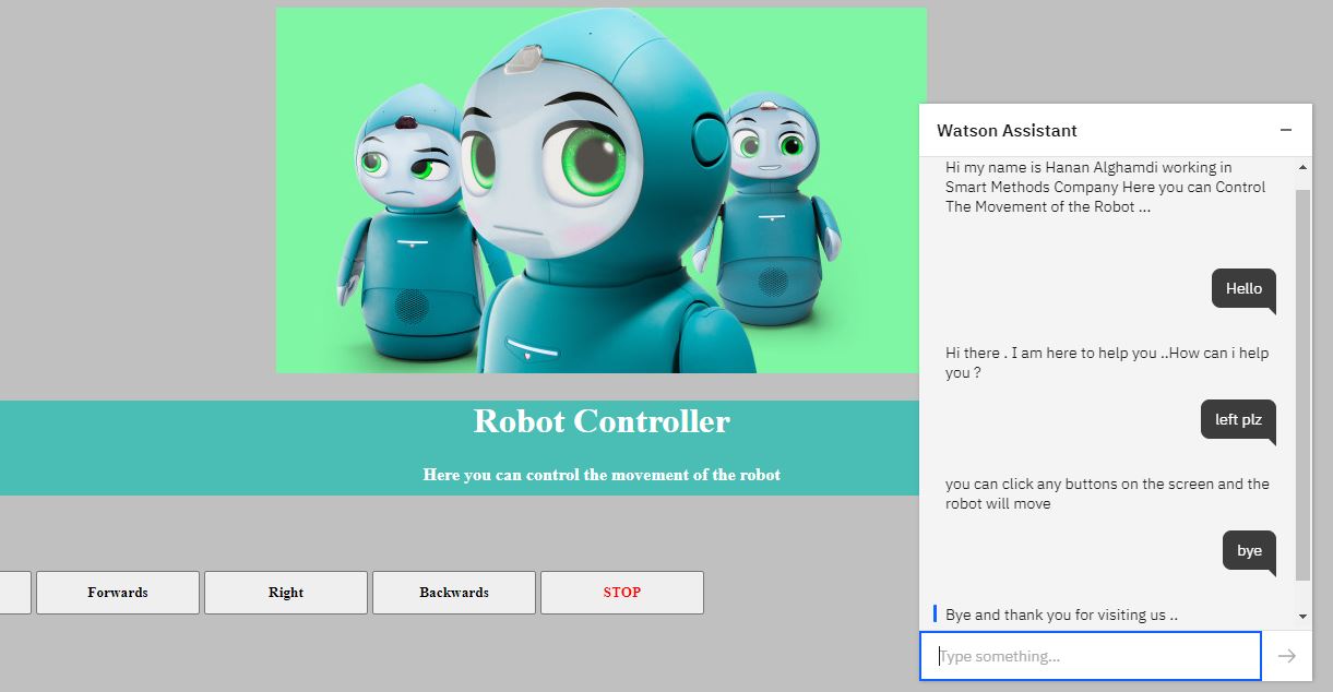 GitHub - HananAlghamdi/Robot-Control-IOT-Path-: Interface for robot ...