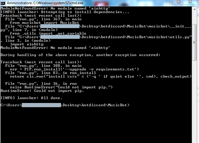 Unable to activate · Issue #2255 · Just-Some-Bots/MusicBot · GitHub