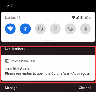 Truncated notification