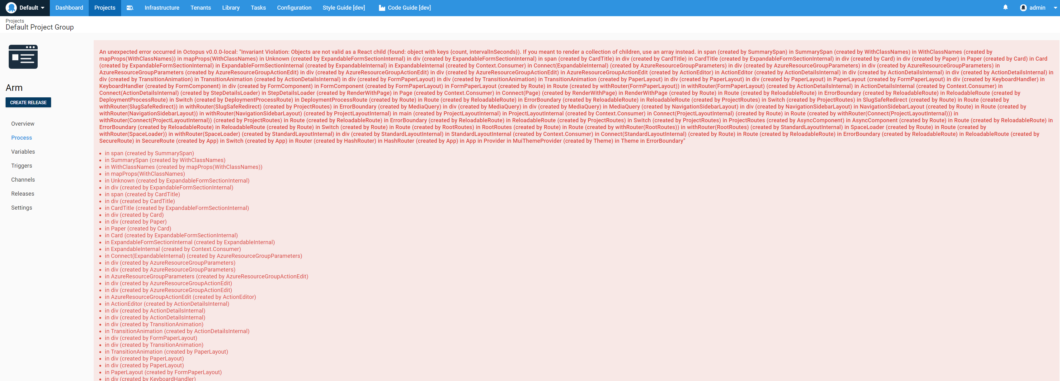 ARM template breaks for object type parameters · Issue #5402 ...