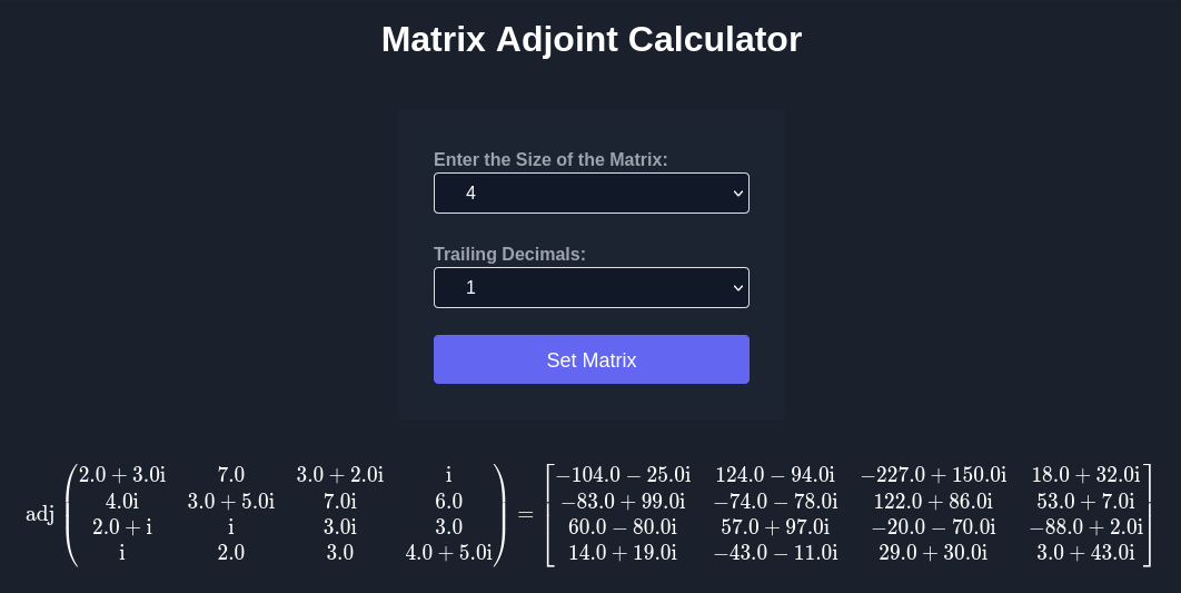 Adjoint