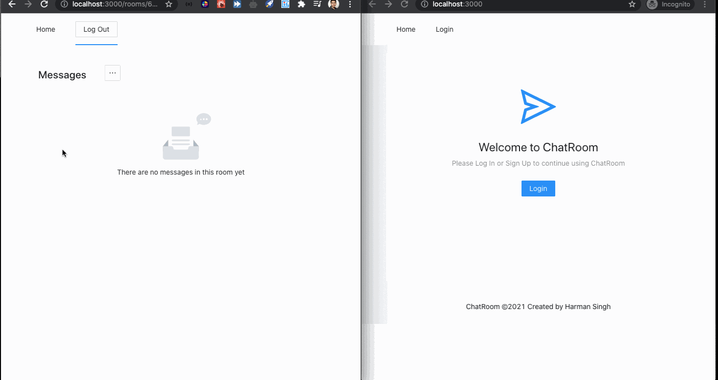 GitHub - SinghHarman286/chat-room: ChatRoom is an application where ...