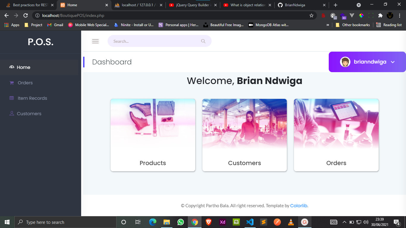 GitHub - BrianNdwiga/Boutique-POS-PHP