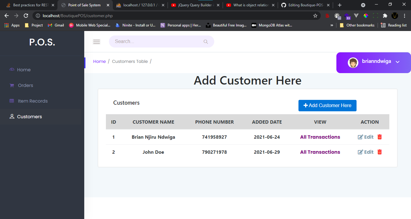 GitHub - BrianNdwiga/Boutique-POS-PHP