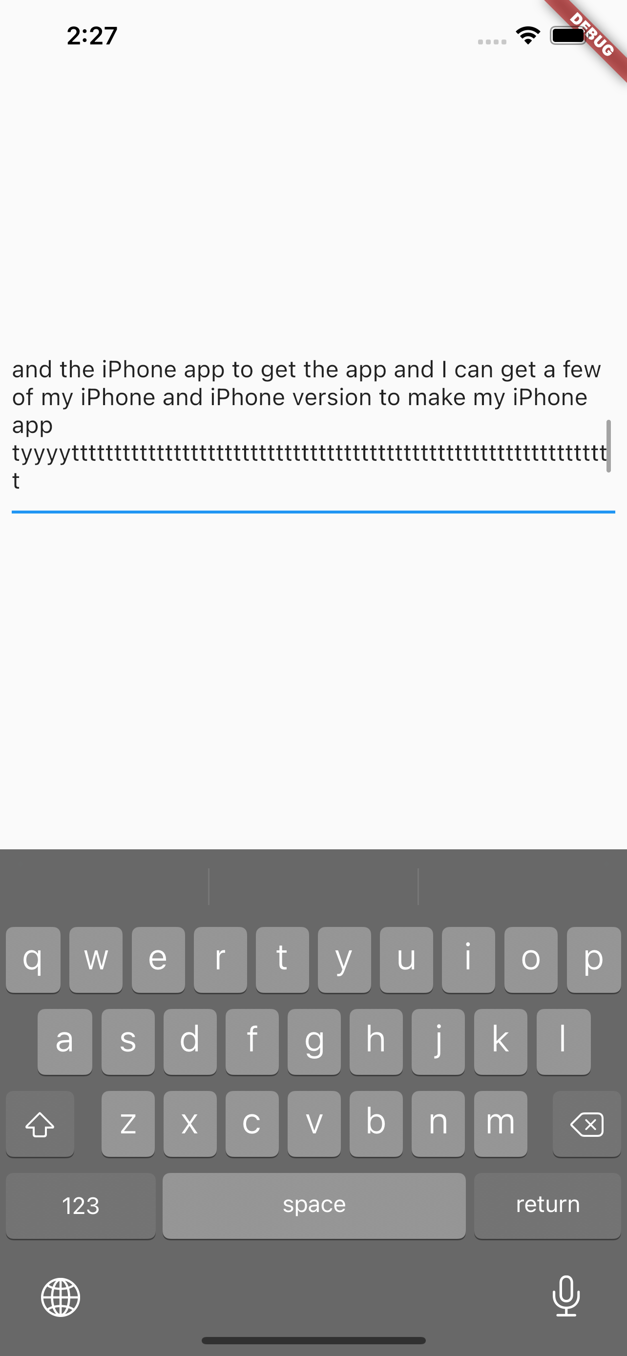 TextField Scrollbar incorrectly displays · Issue 86136 · flutter