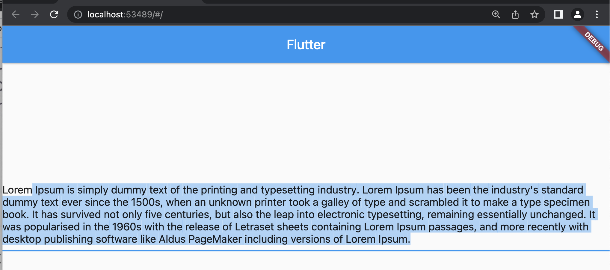 Text Cursor selection on flutter Web · Issue #127047 · flutter/flutter ...