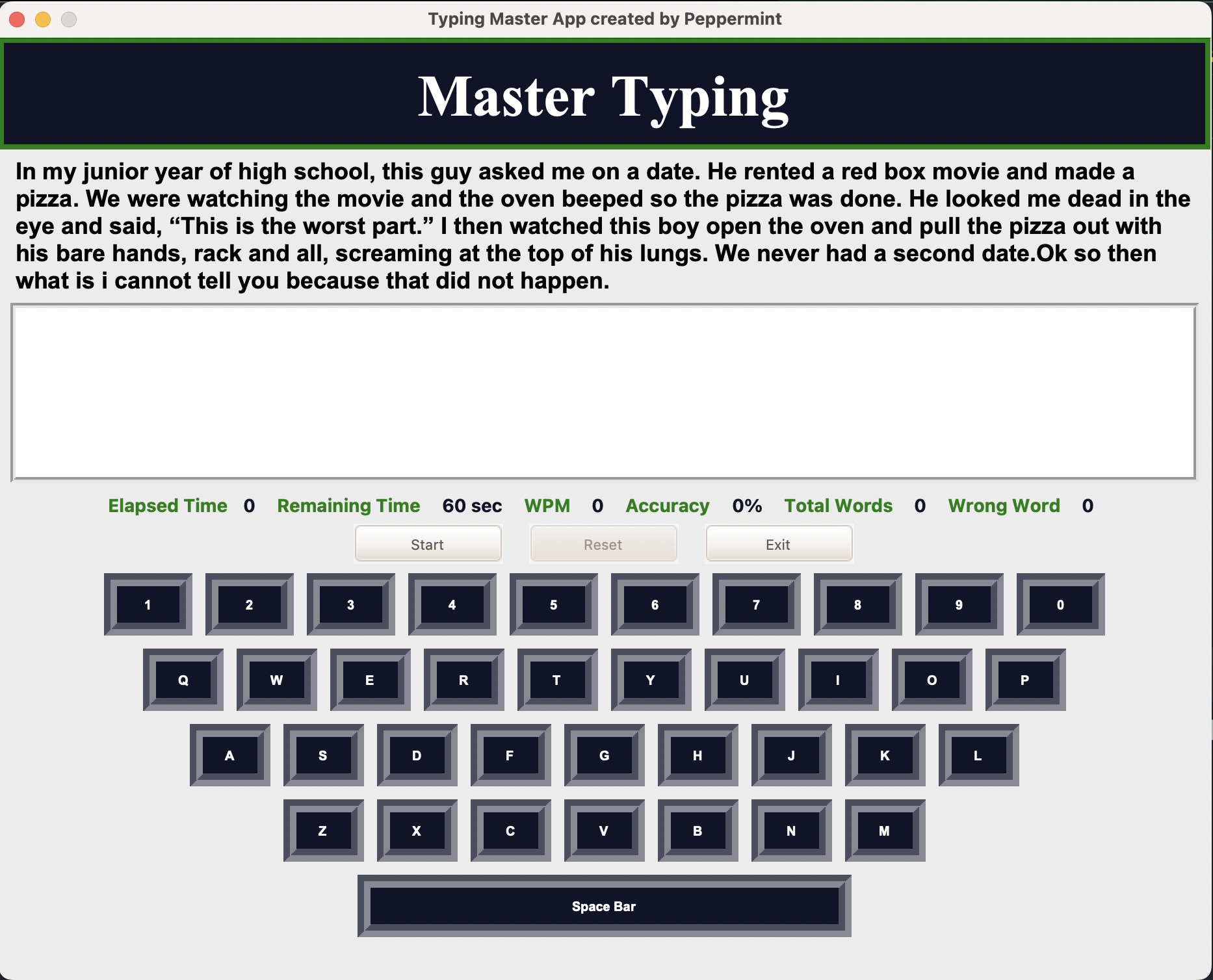 GitHub - raashid18/TypingMasterApp: Check Your Typing Skill in a Minute