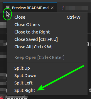 Markdown Preview does not split to side · Issue #88143 · microsoft ...