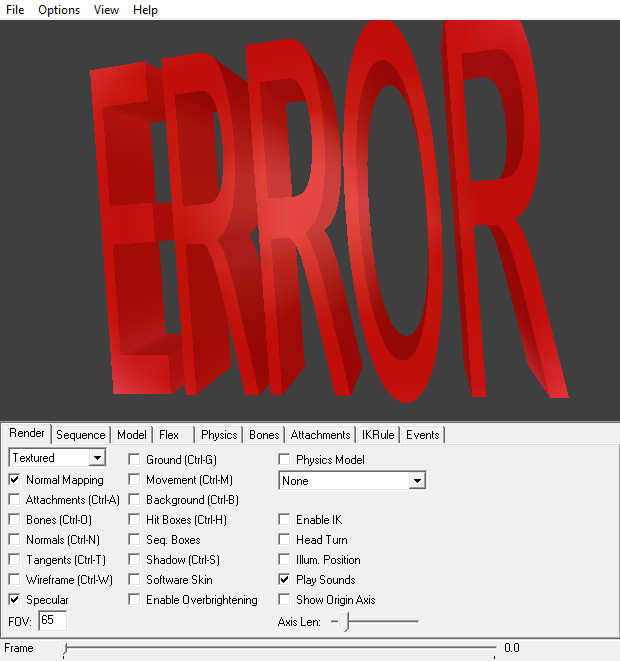 show the iconic red ERROR logo when displaying model. · Issue #101 ...