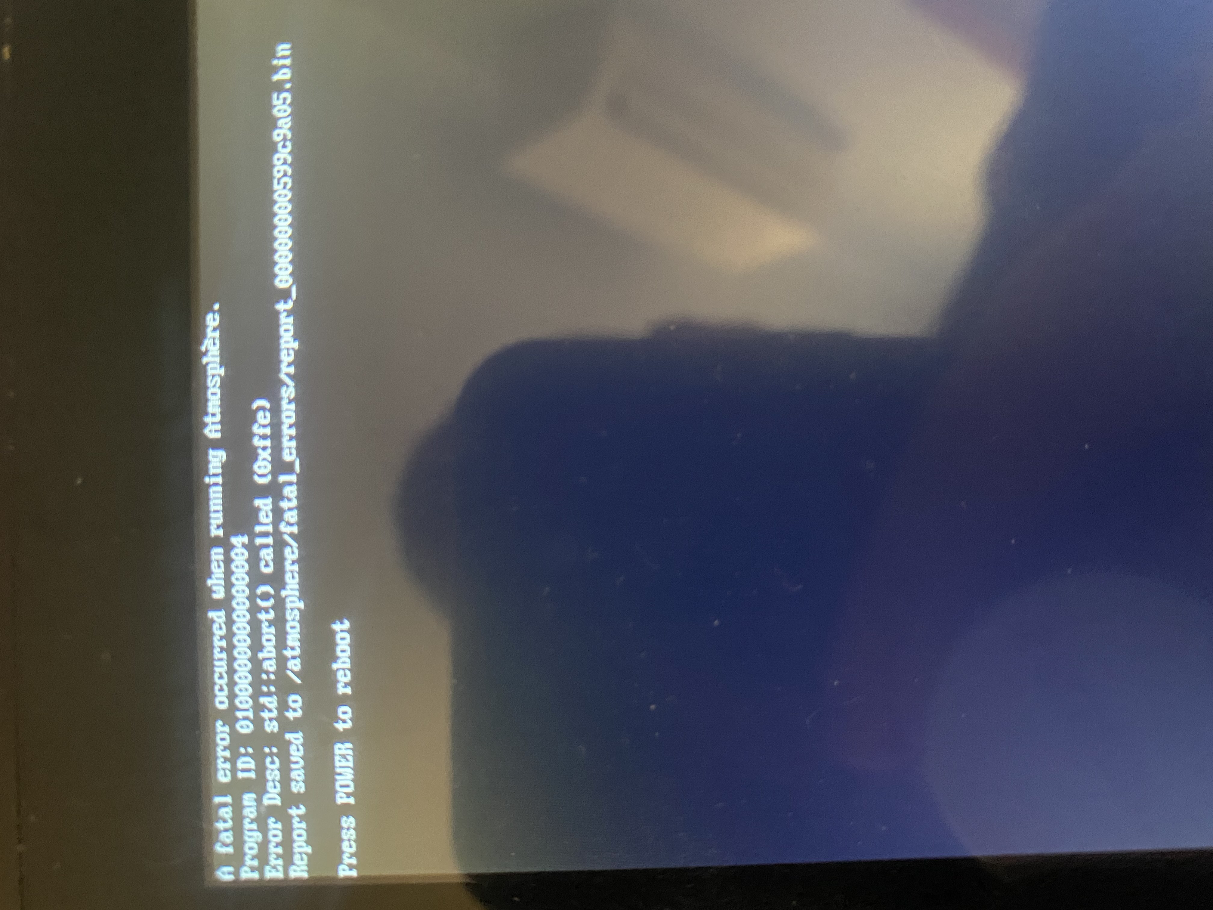 Constant Crash when loading an Owned Game · Issue #1499 · Atmosphere-NX ...