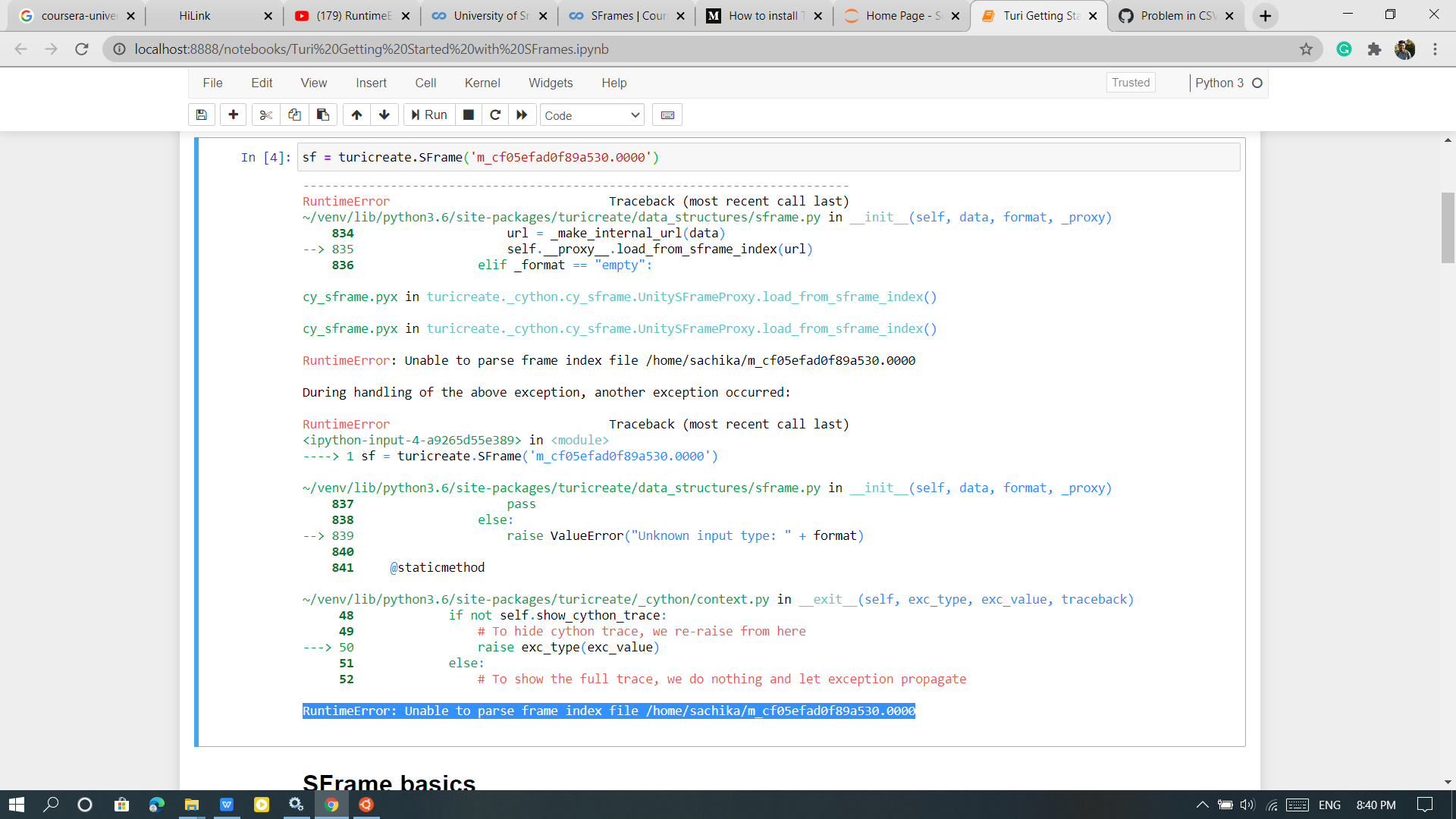 Importing a CSV without file extension · Issue 1237 · apple/turicreate